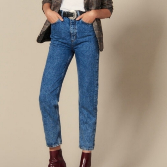 Sandro Denim - Sandro  retro blue jeans 100% cotton sz30